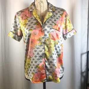 Victoria’s Secret satin pajama top